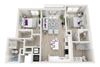 SPLENDOR Floor Plan SPLENDOR Floor Plan at Altis Little Havana, Miami, FL
